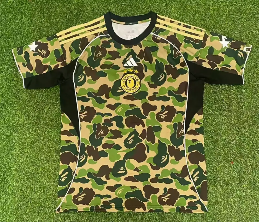 Koszulka BAPE edycja kolaboracyjna moro