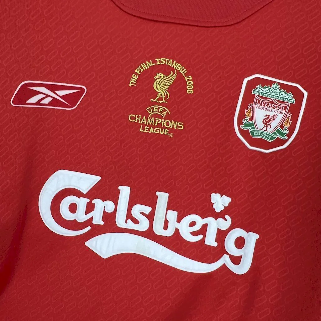 2004/2005 Retro Liverpool Home Shirt--2