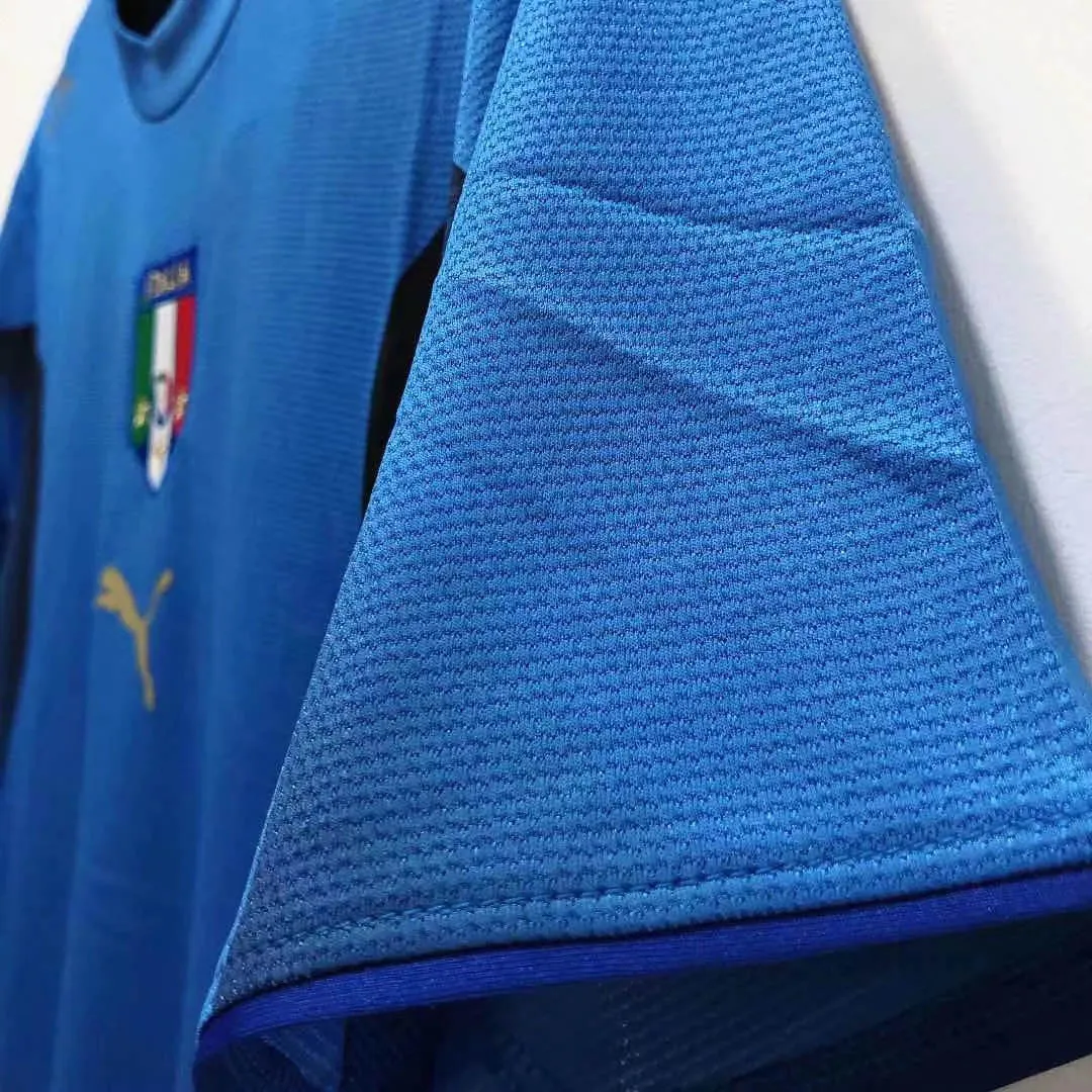 Camiseta Retro Italia Primera Equipación 2006--6