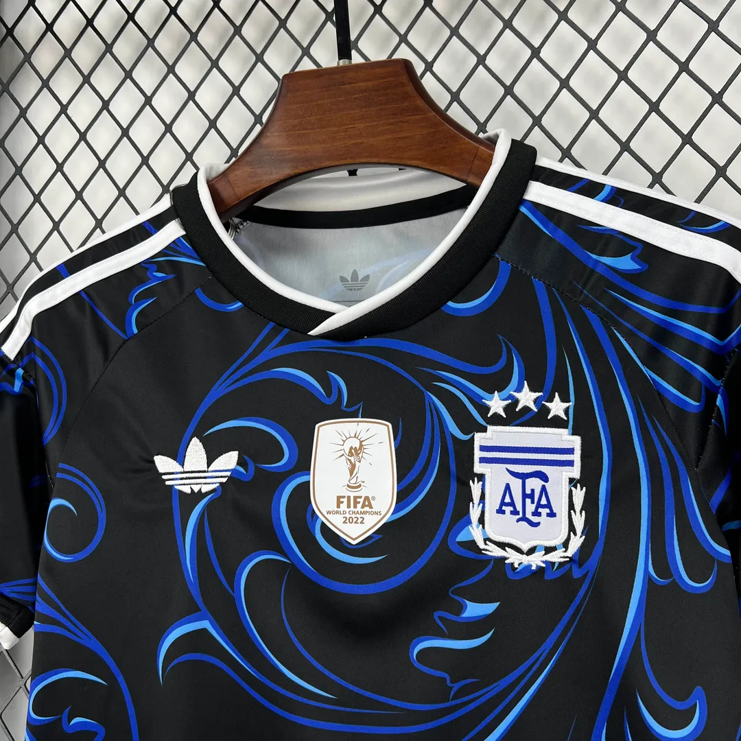Maillot Kit Enfant Argentine Extérieur 2026--4