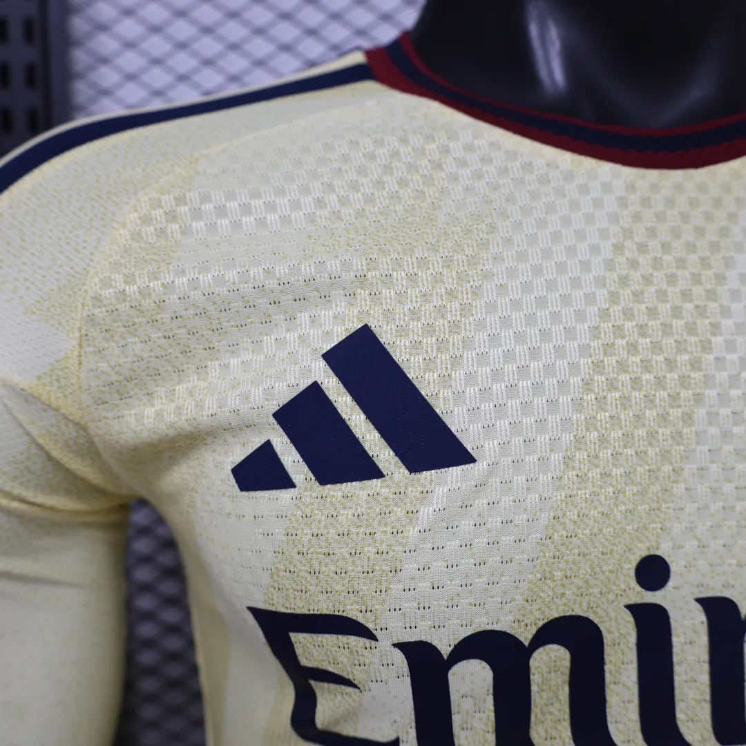 Camiseta Arsenal Tercera Equipación 2026/27 Versión Jugador Manga Larga--3