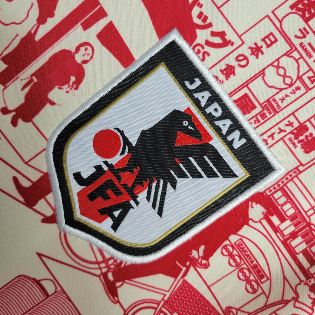 Camisola Japão Edição Especial Tokyo 2023 Vermelha--5