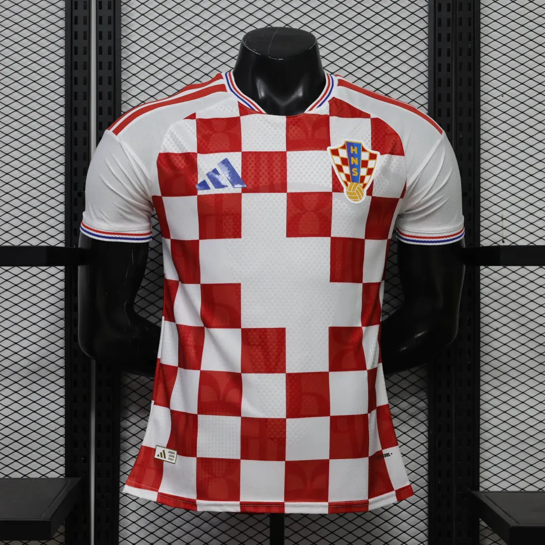Camisola Croácia Principal 2026/27 Versão Jogador