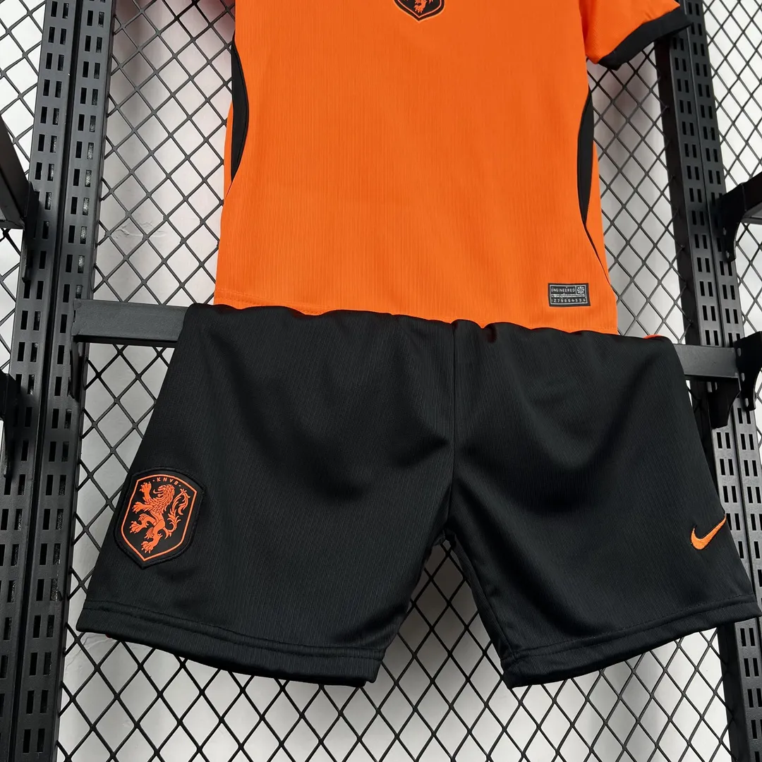2026 Netherlands National Team Home Shirt Kids Size--5