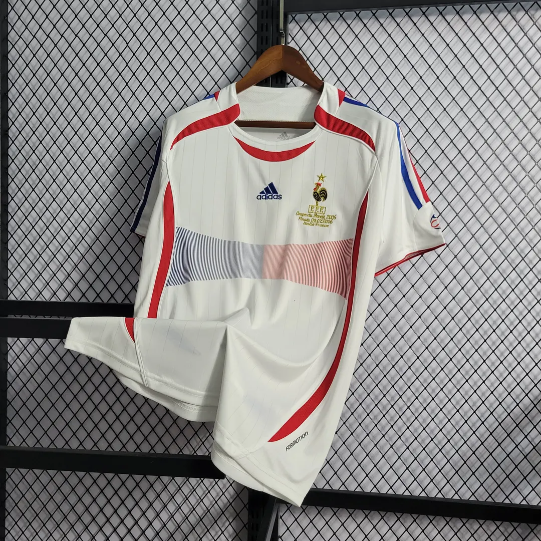 2006 Retro France Away Shirt--2