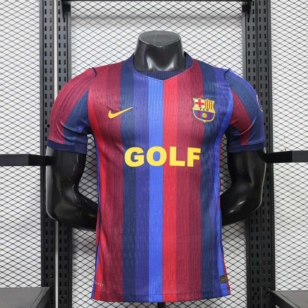 2026/2027 Player Version Barcelona Home x Golf Wang Shirt