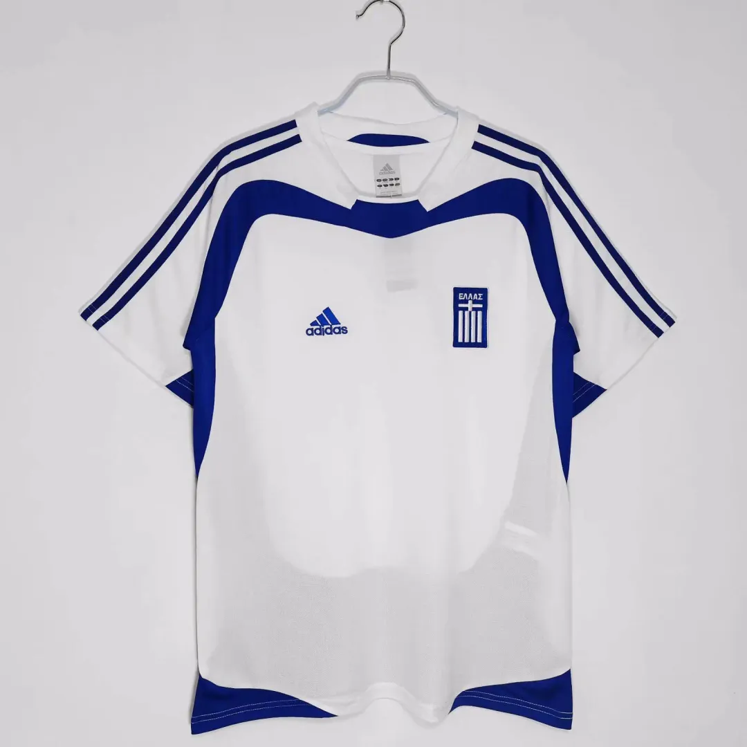 Maillot Retro Grèce Extérieur 2004