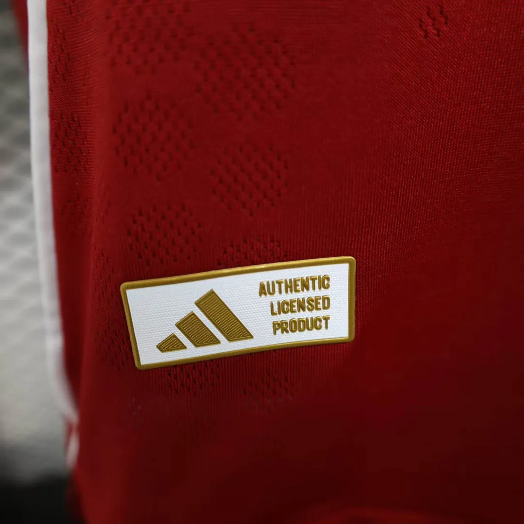 2025/2026 Player Version Liverpool Home Shirt--9