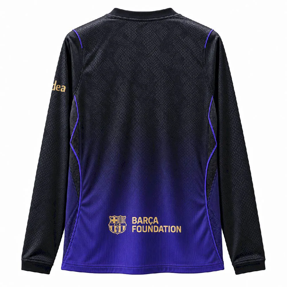 Camiseta Barcelona Segunda Equipación 2026/27 Manga Larga--1