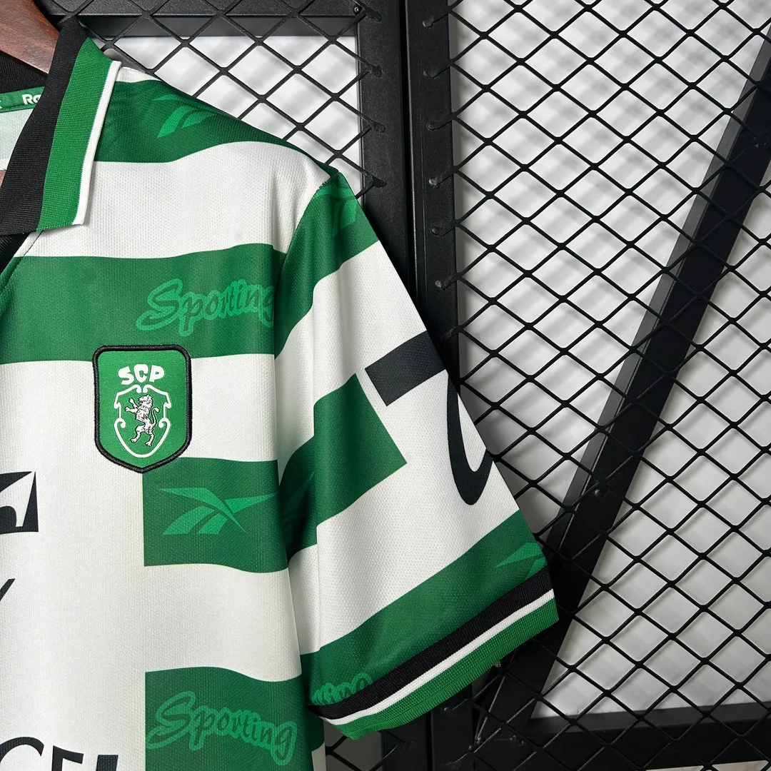 Maglia Retro Sporting Lisbona Home 1999/00--4