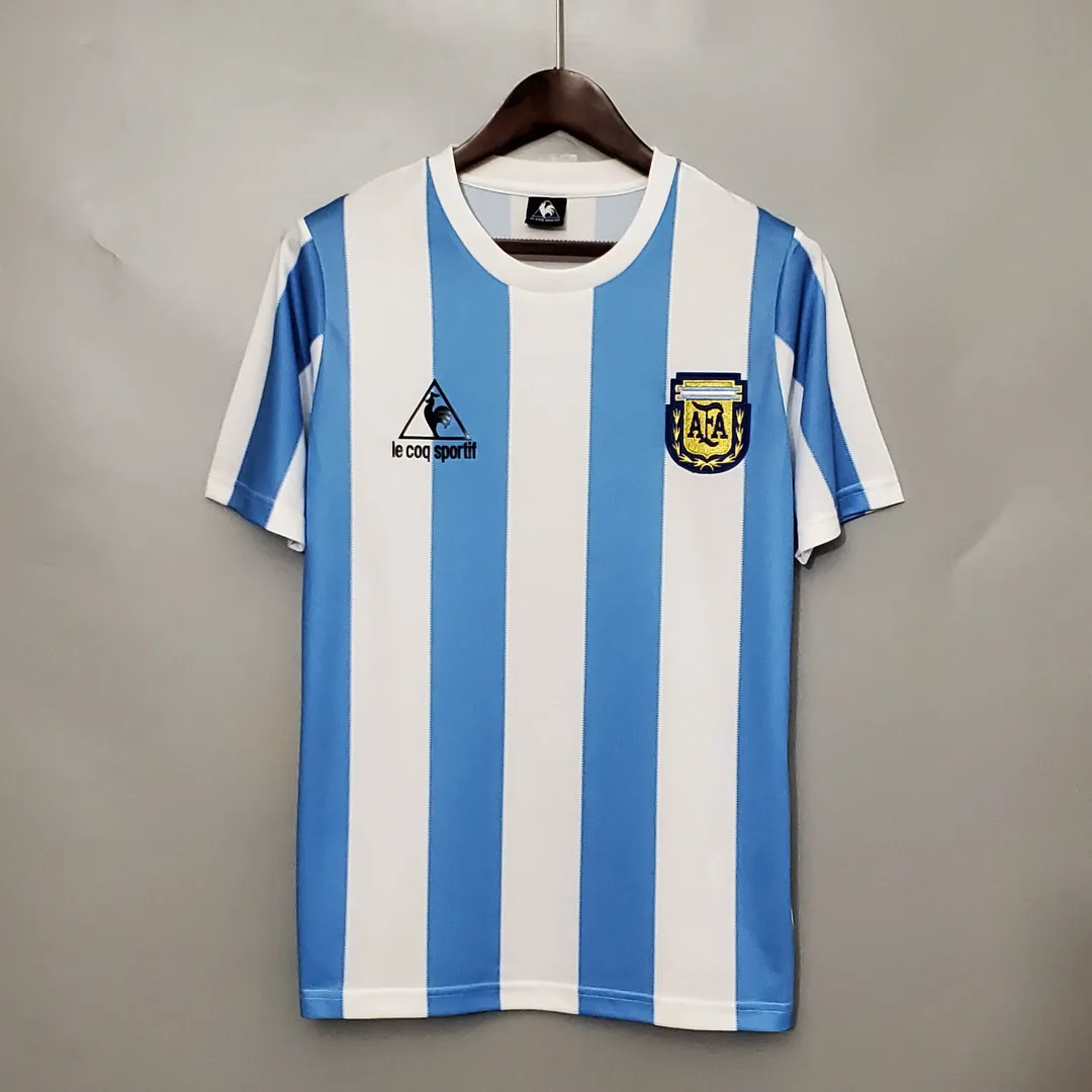 Koszulka Retro Argentyny domowa 1986