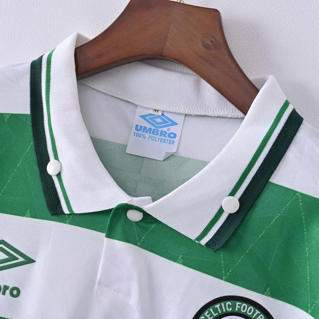Koszulka Retro Celticu domowa 1989/91--6