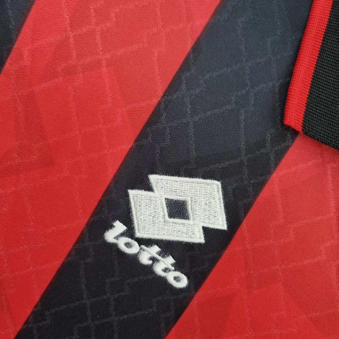 Camiseta Retro AC Milan Primera Equipación 1995/96--3