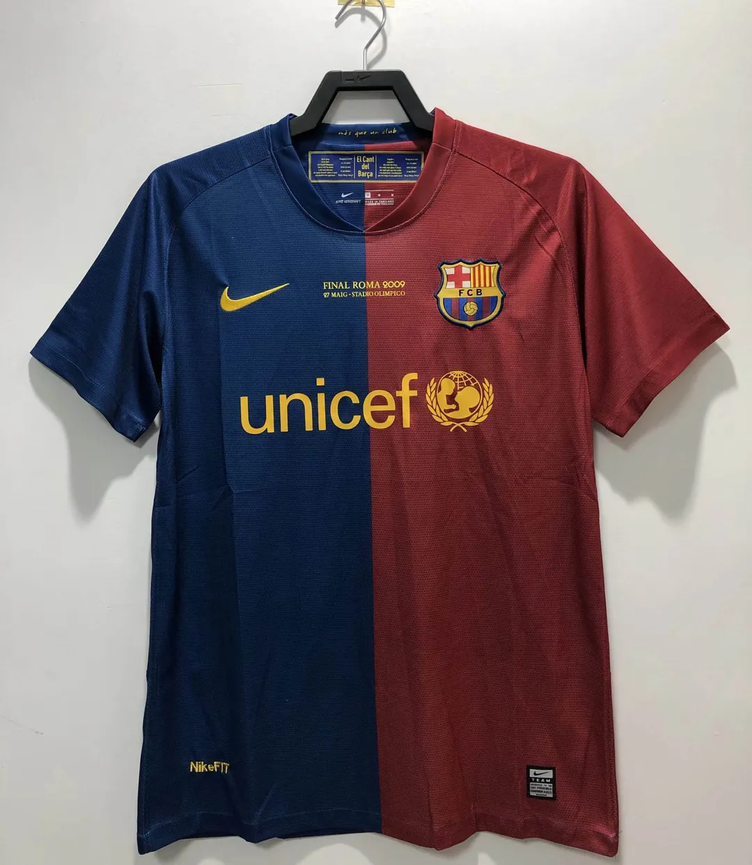 Maglia Retro Barcellona Home 2008/09 Champions League