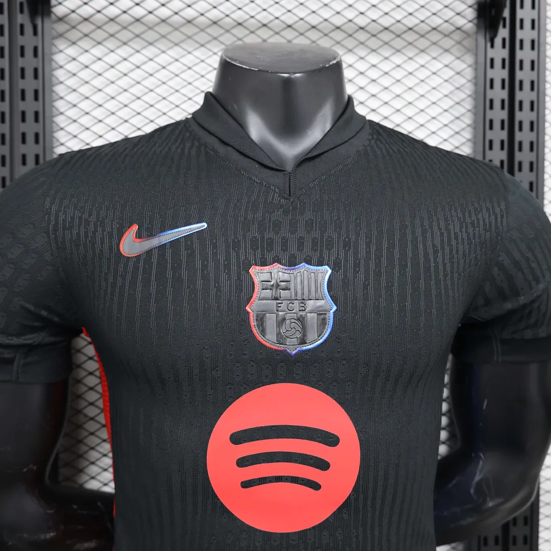 Camisola Barcelona Alternativa 2024/25 Versão Jogador Versão Competição--4