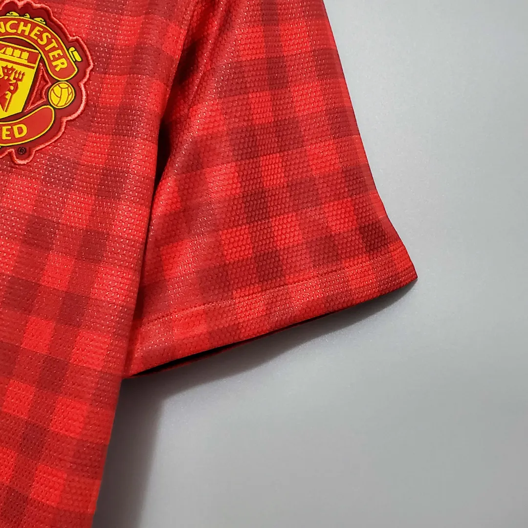 Maillot Retro Manchester United Domicile 2012/13--7