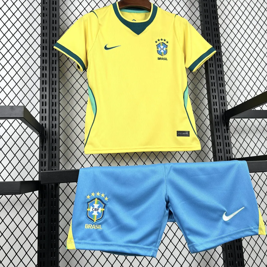 Conjunto Brasil Principal 2026 Criança--6