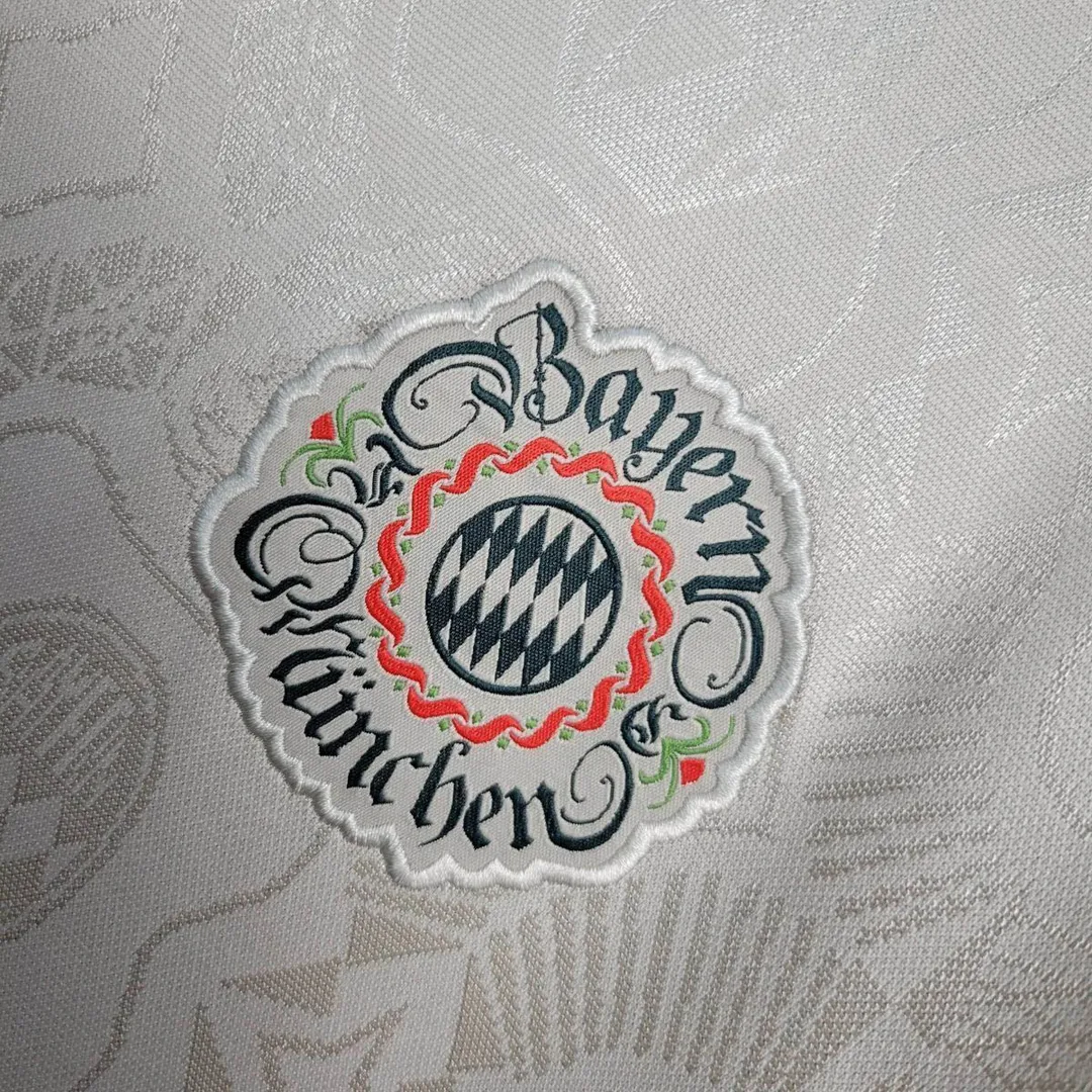 Camiseta Bayern de Múnich Edición Especial Oktoberfest 2025/26 Gris Claro--5