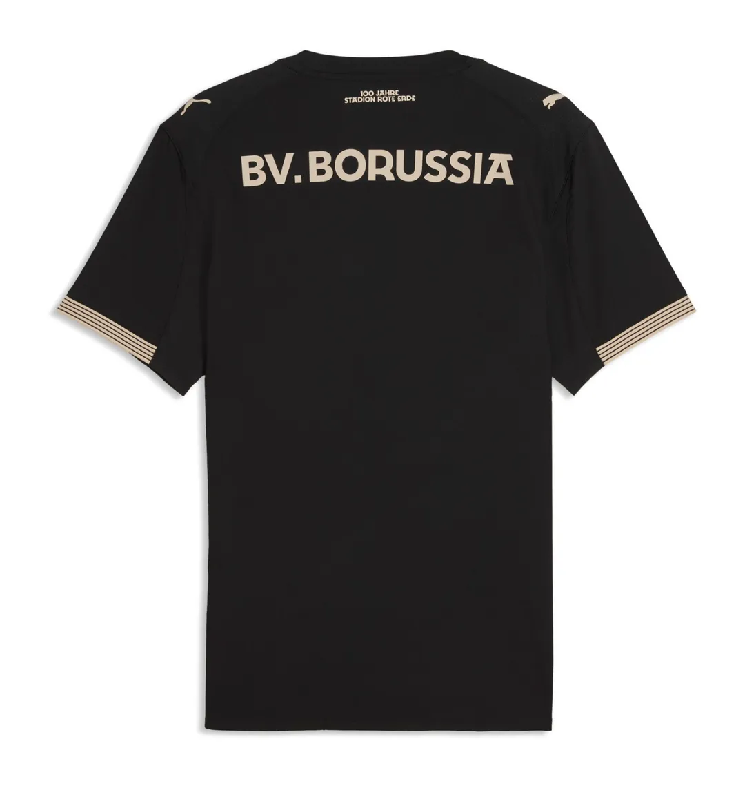 2025/2026 Dortmund 100th Anniversary Edition Black Shirt--1