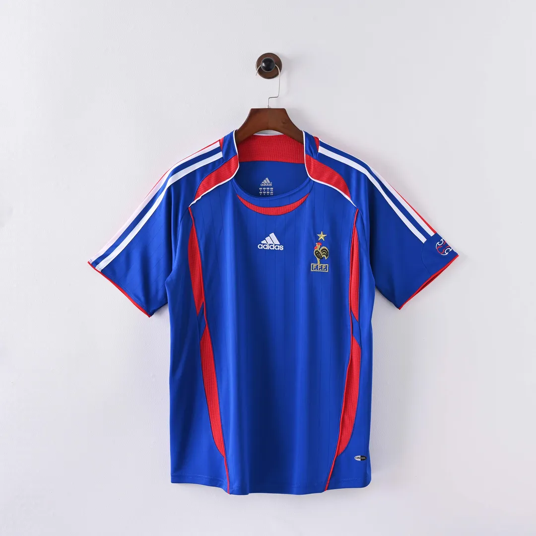 2006 Retro France Home Shirt
