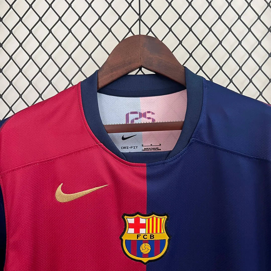 Maglia Barcellona Home 2024/25 Versione Gara--2