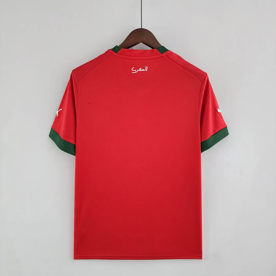 2022 FIFA World Cup Morocco National Team Home Shirt--1