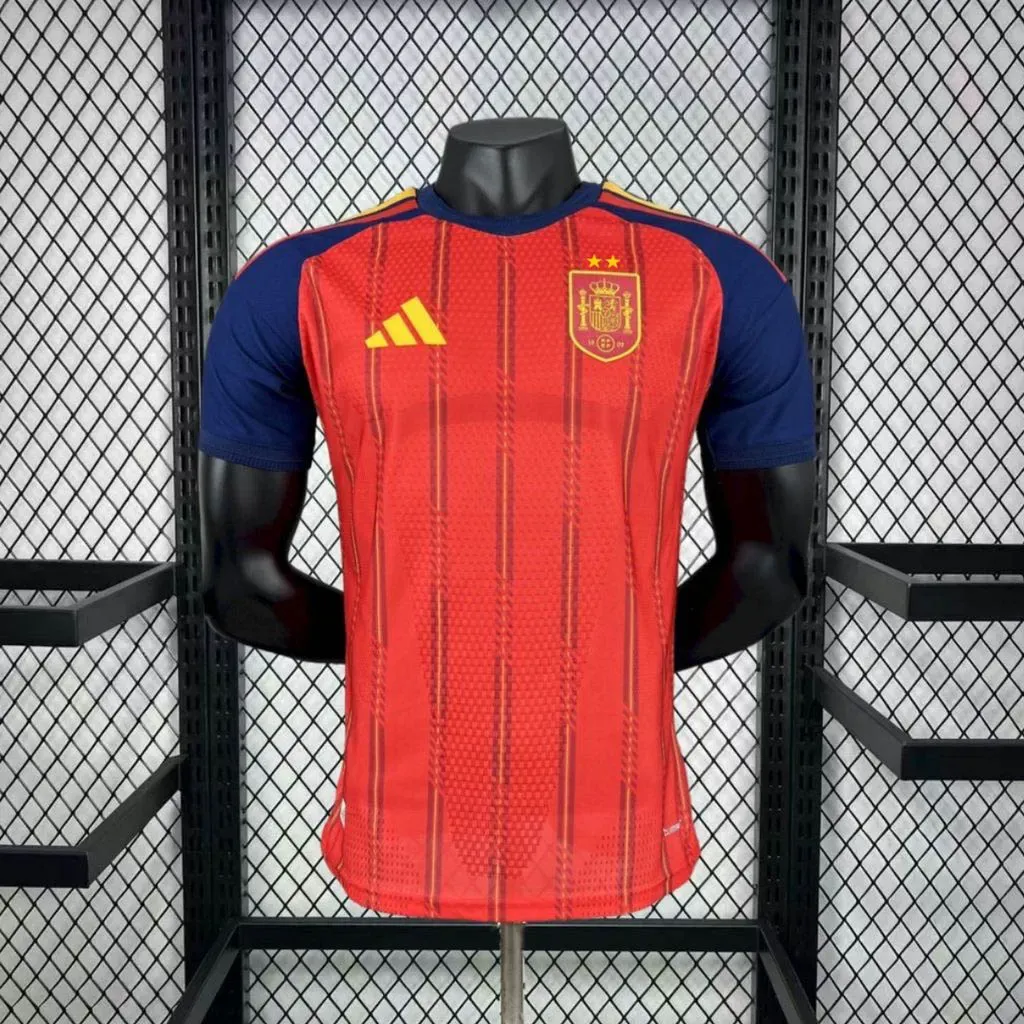 Maillot Espagne Domicile 2026 Championne Deux Étoiles Version Player