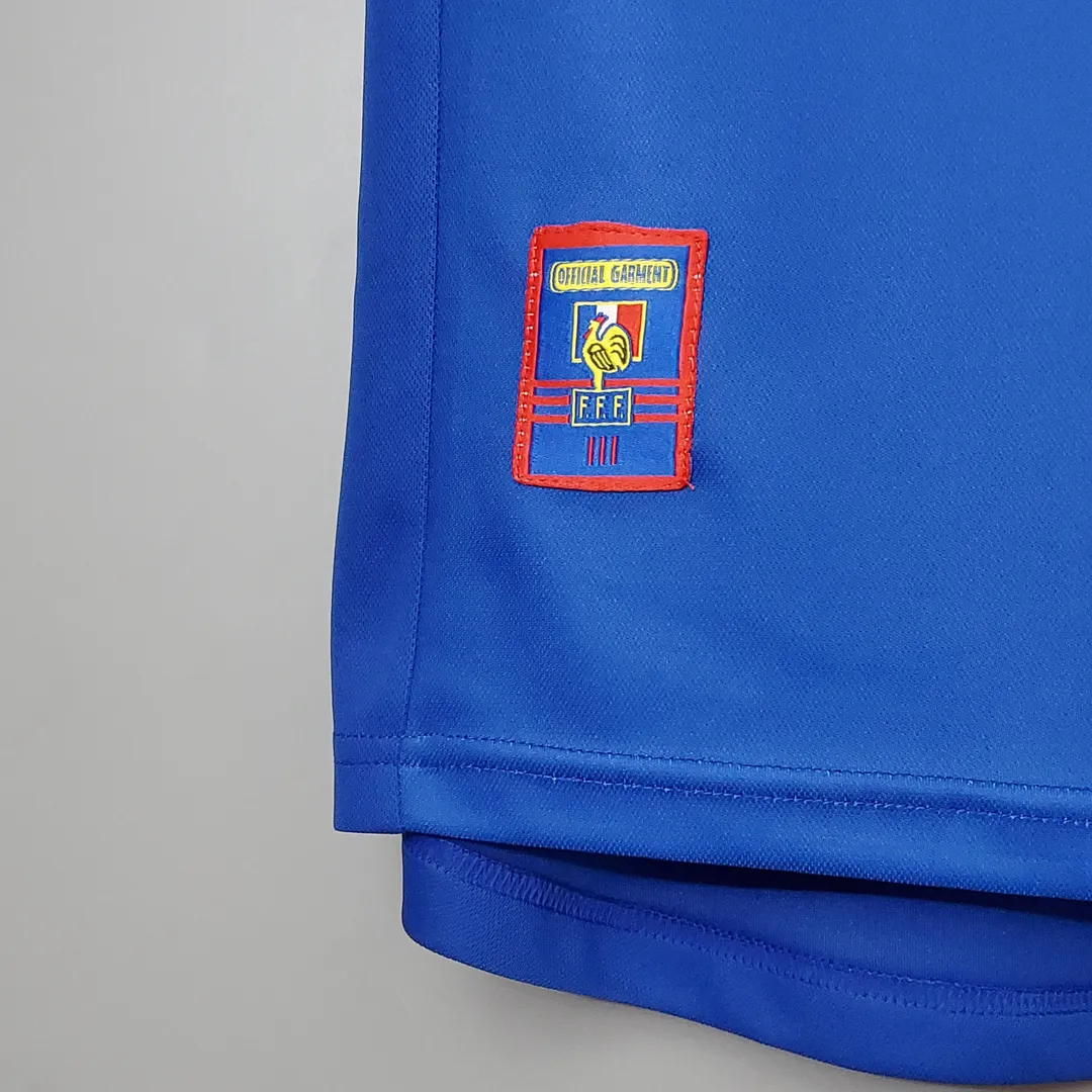 1998 Retro France Home Shirt--7