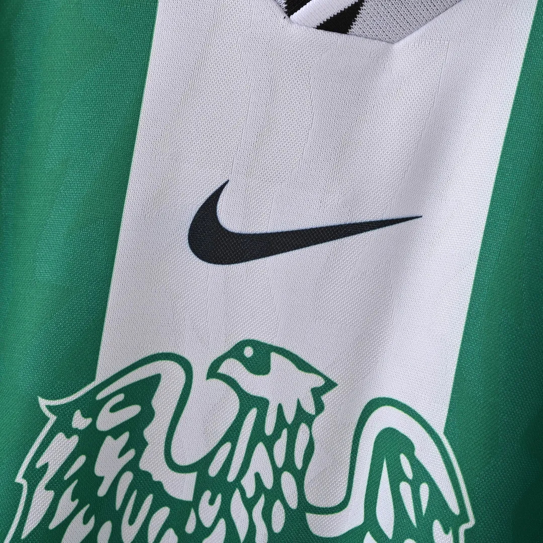 1996 Retro Nigeria National Team Home Shirt--3