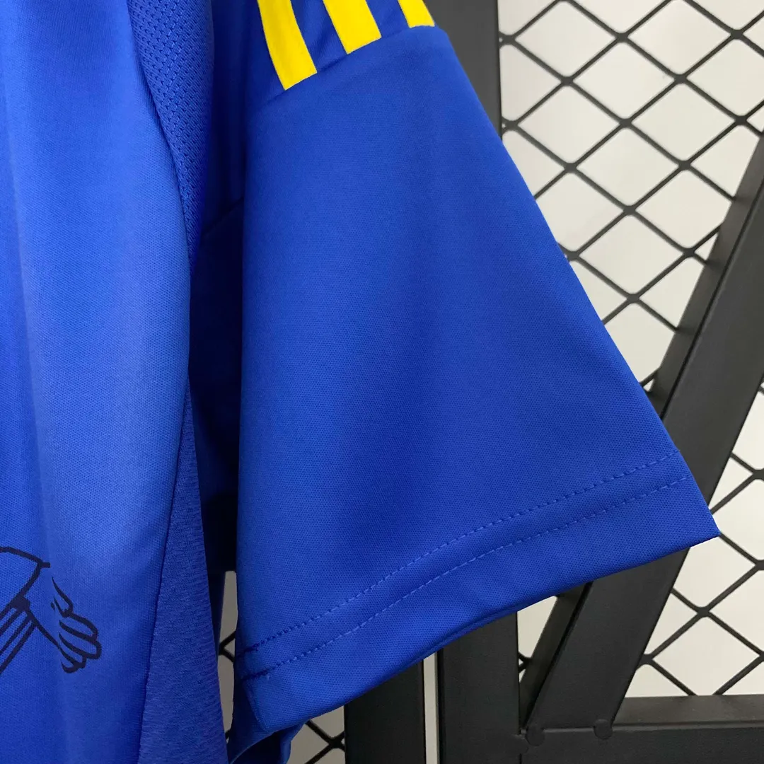 Camiseta Brasil Edición Especial Jesus 2025 Azul--6
