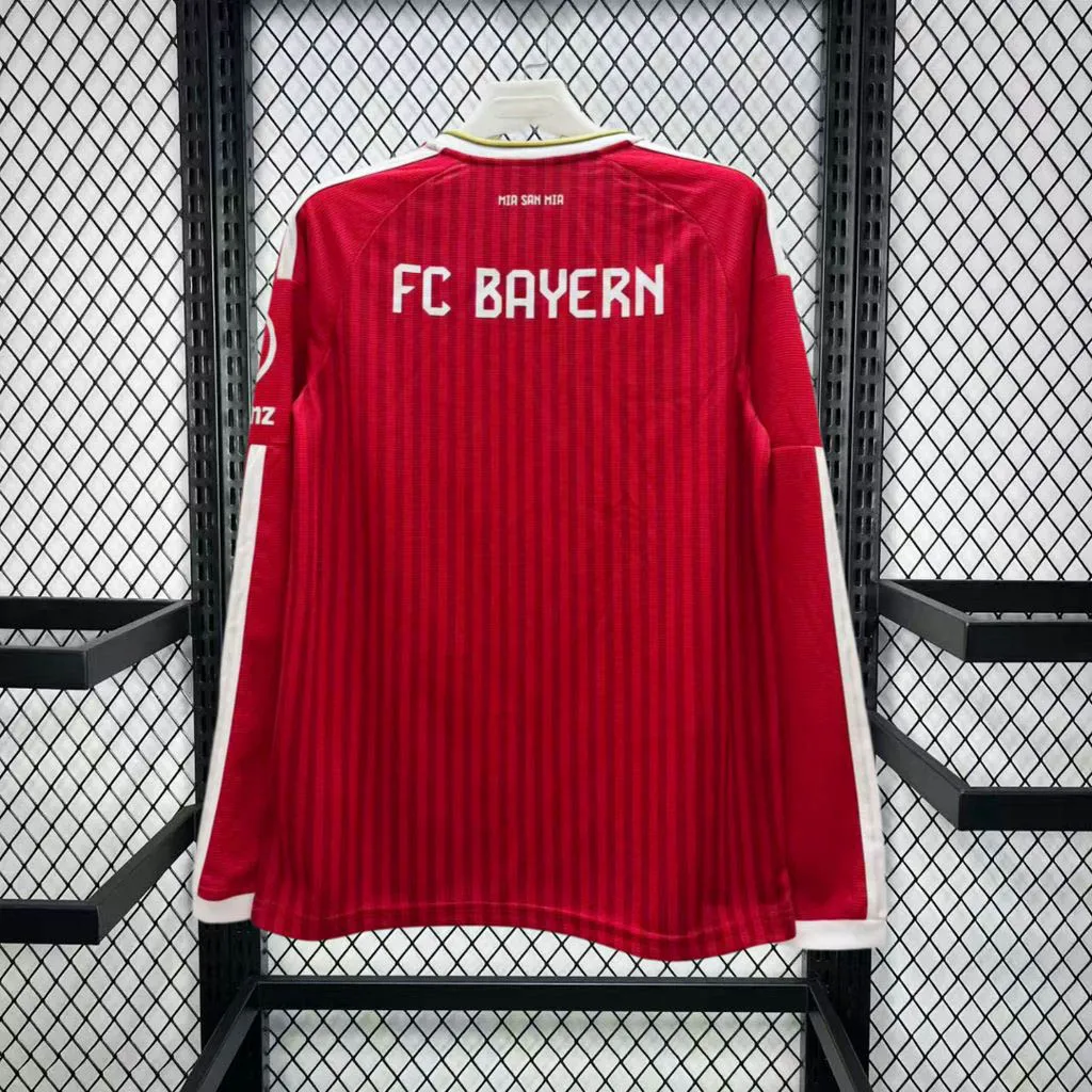 Koszulka Bayernu Monachium domowa 2026/27 z długim rękawem--1