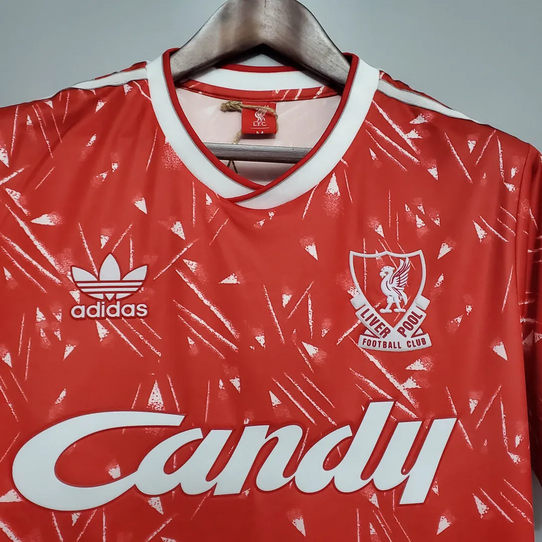 Camisola Retro Liverpool Principal 1989/91--2