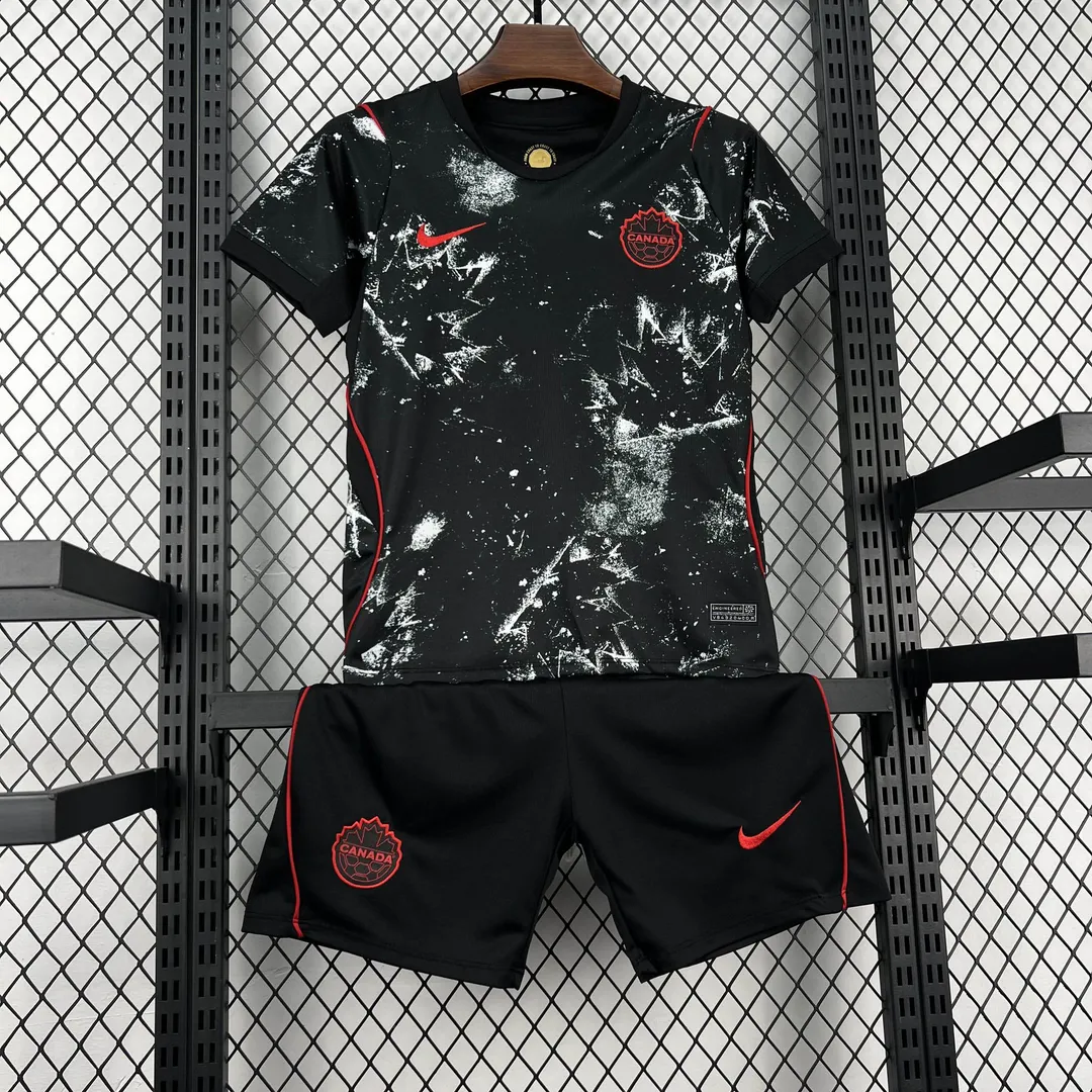 Completino Bambino Canada Away Mondiali FIFA 2026--5