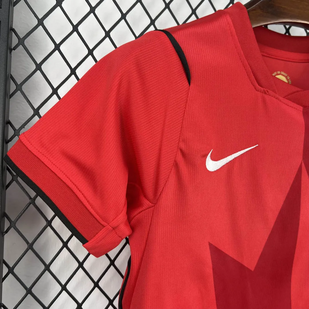 Maillot Kit Enfant Canada Domicile Coupe du Monde FIFA 2026--3