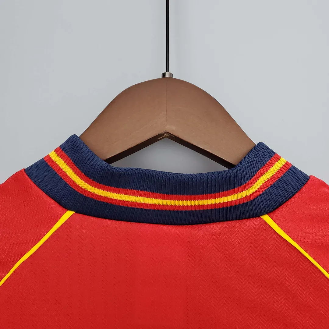 Camiseta Retro España Primera Equipación 1998--3