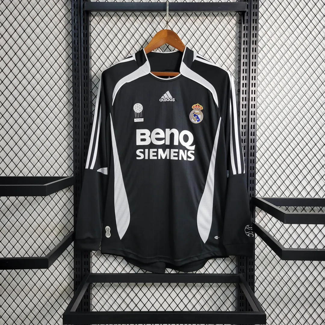 Maglia Retro Real Madrid Away 2006/07 Maniche Lunghe