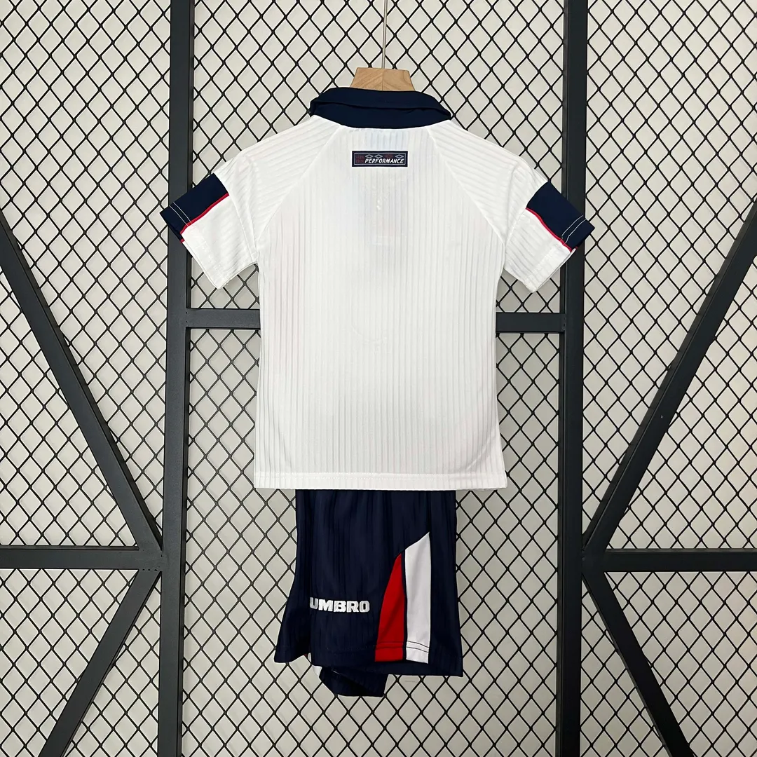 Maillot Kit Enfant Retro Angleterre Domicile 1998--1