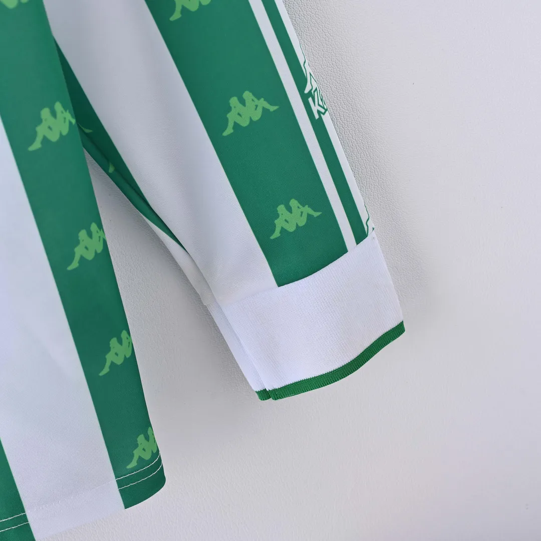 Camiseta Retro Real Betis Primera Equipación 1995/97 Manga Larga--5