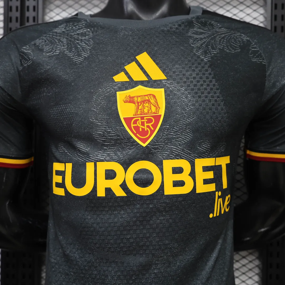 Koszulka AS Roma trzecia 2026/27 wersja zawodnicza--2