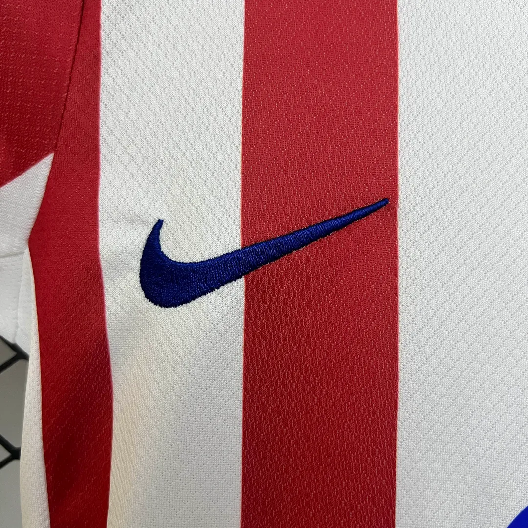 2025/2026 Atletico Madrid Home Jersey Kids Size--4