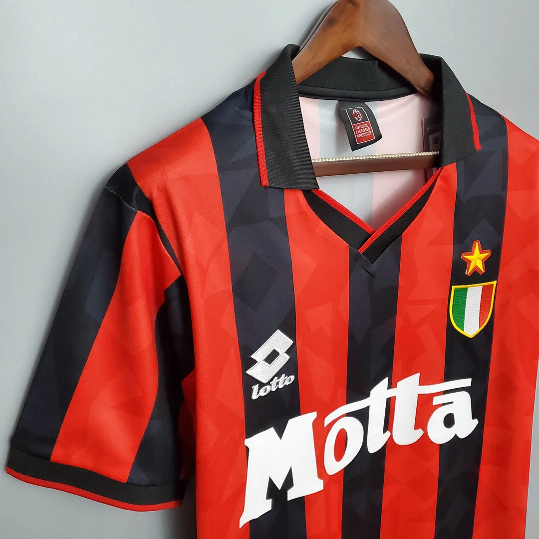1993/1994 Retro AC Milan Home Shirt--5
