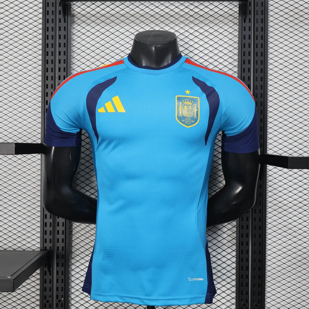 Fato de Treino Espanha 2026 Versão Jogador Azul-Celeste