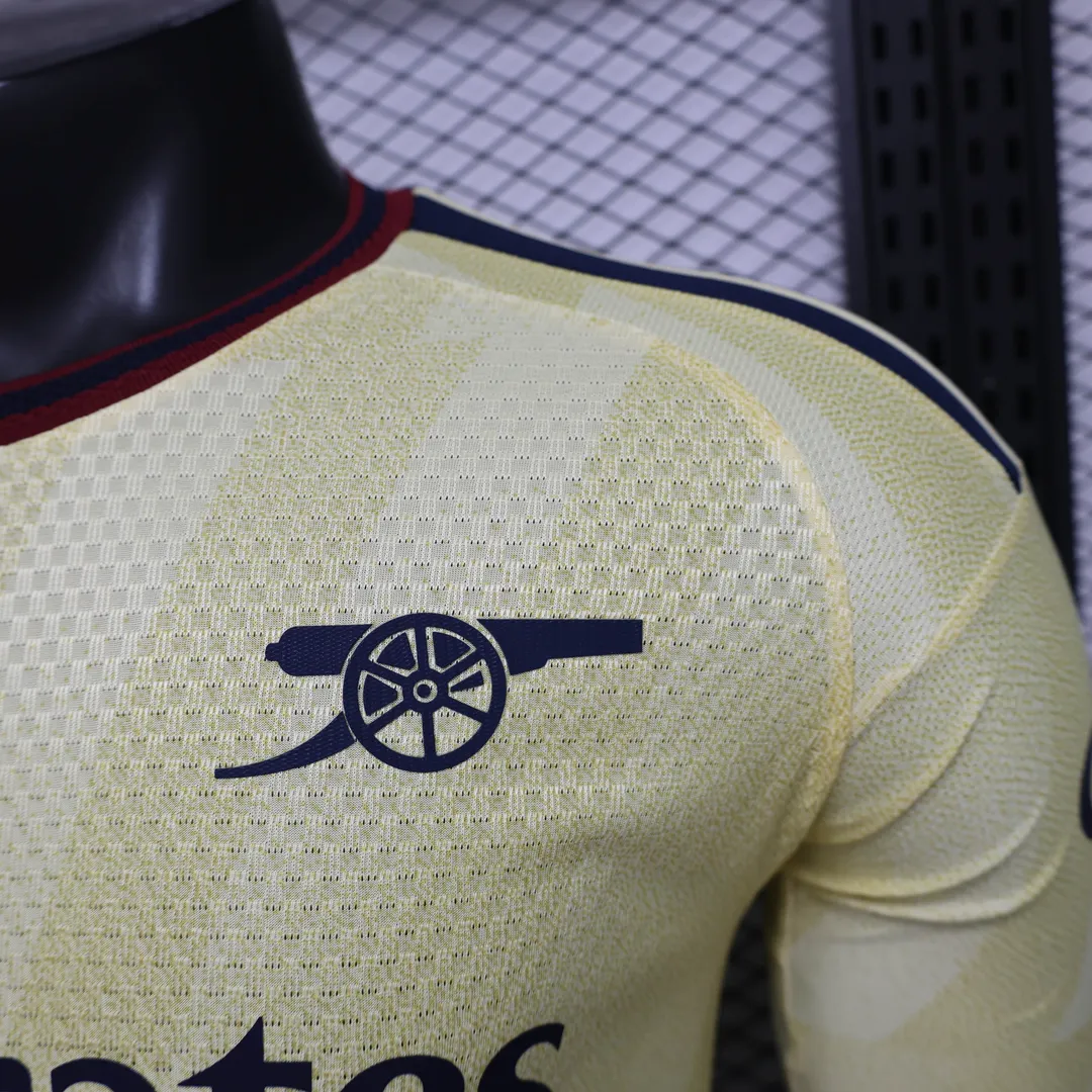 Camiseta Arsenal Tercera Equipación 2026/27 Versión Jugador Manga Larga--4