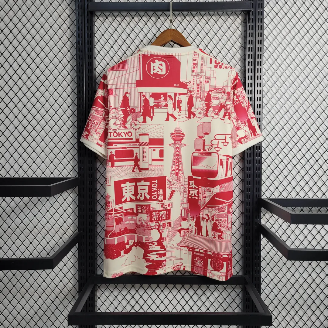 Camisola Japão Edição Especial Tokyo 2023 Vermelha--1