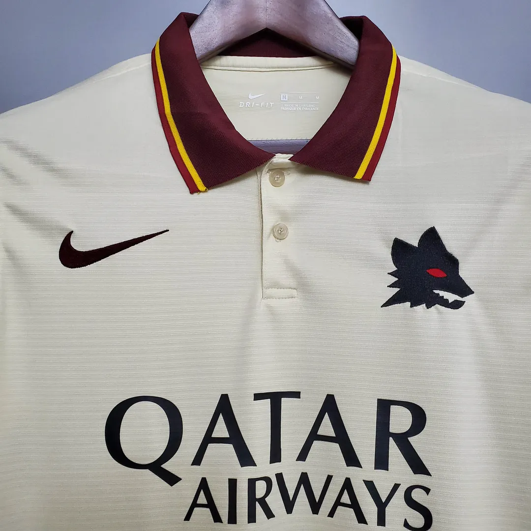 Camiseta Retro AS Roma Segunda Equipación 2020/21--2