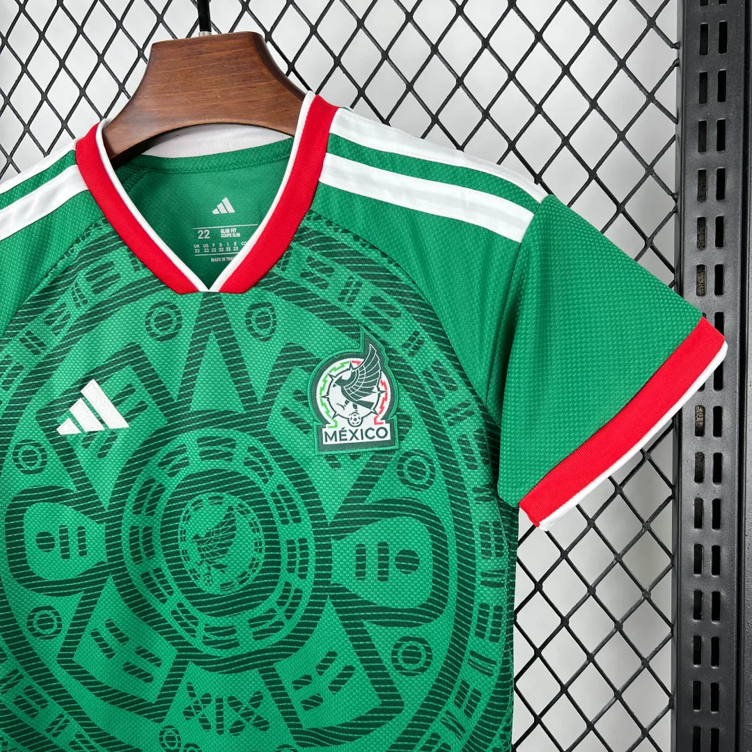 Maillot Kit Enfant Mexique Domicile 2026--3