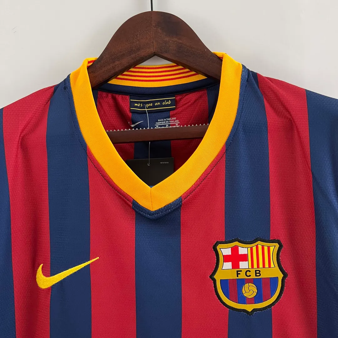 Maillot Retro Barcelone Domicile 2013/14--2