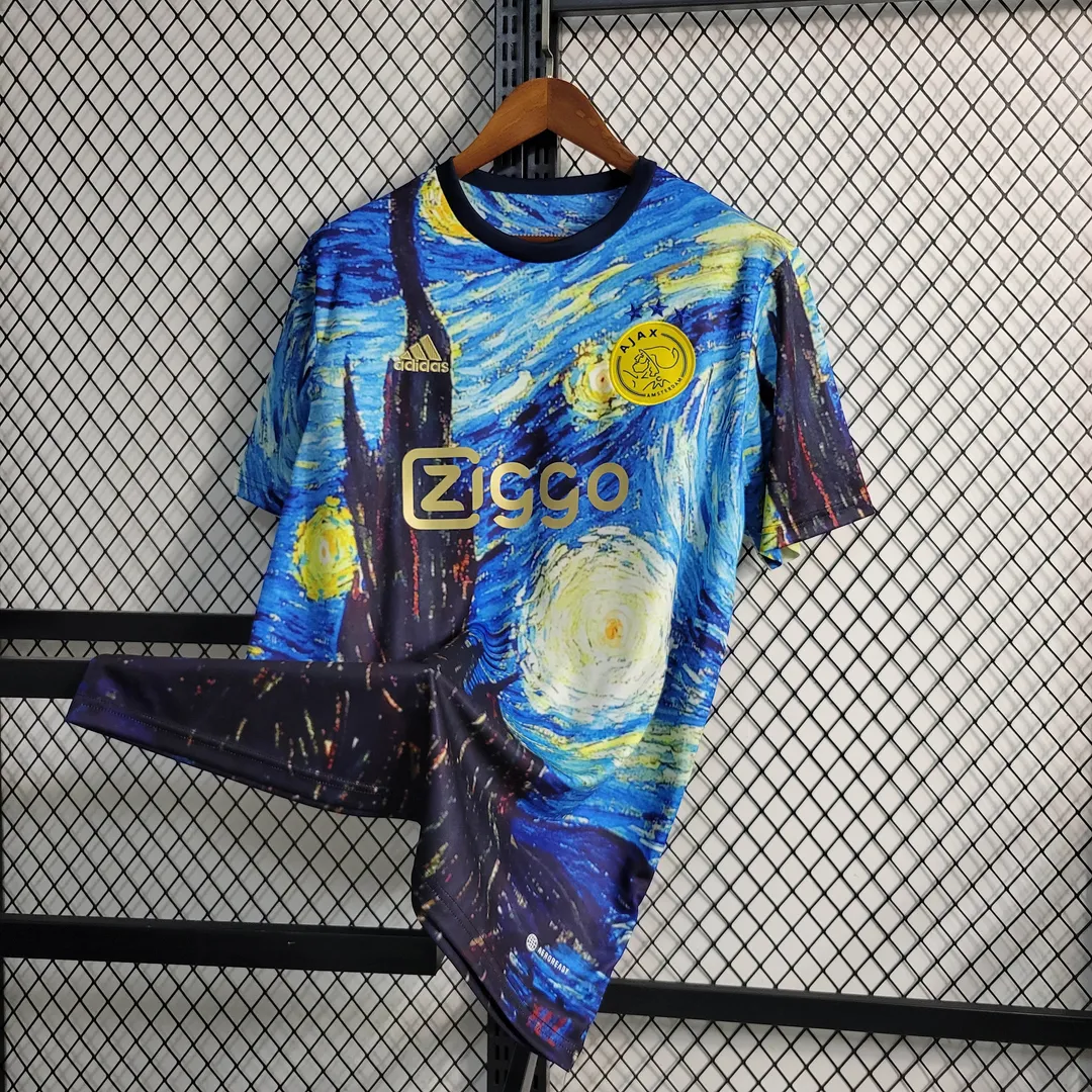Maglia Ajax Concept 2023/24 Blu--2