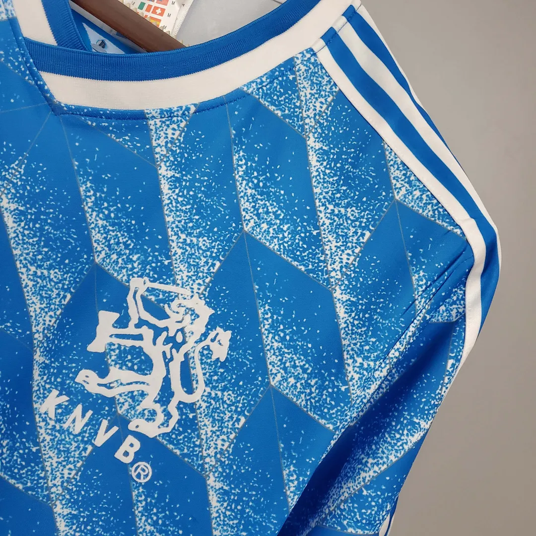 1988 Retro Netherlands National Team Away Shirt--6