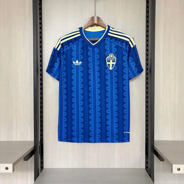 Camiseta Suecia Segunda Equipación 2026